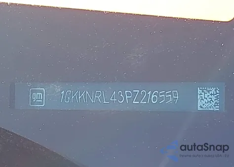 2023 GMC Acadia Awd Sle z USA, uszkodzony, nr VIN 1GKKNRL43PZ216559